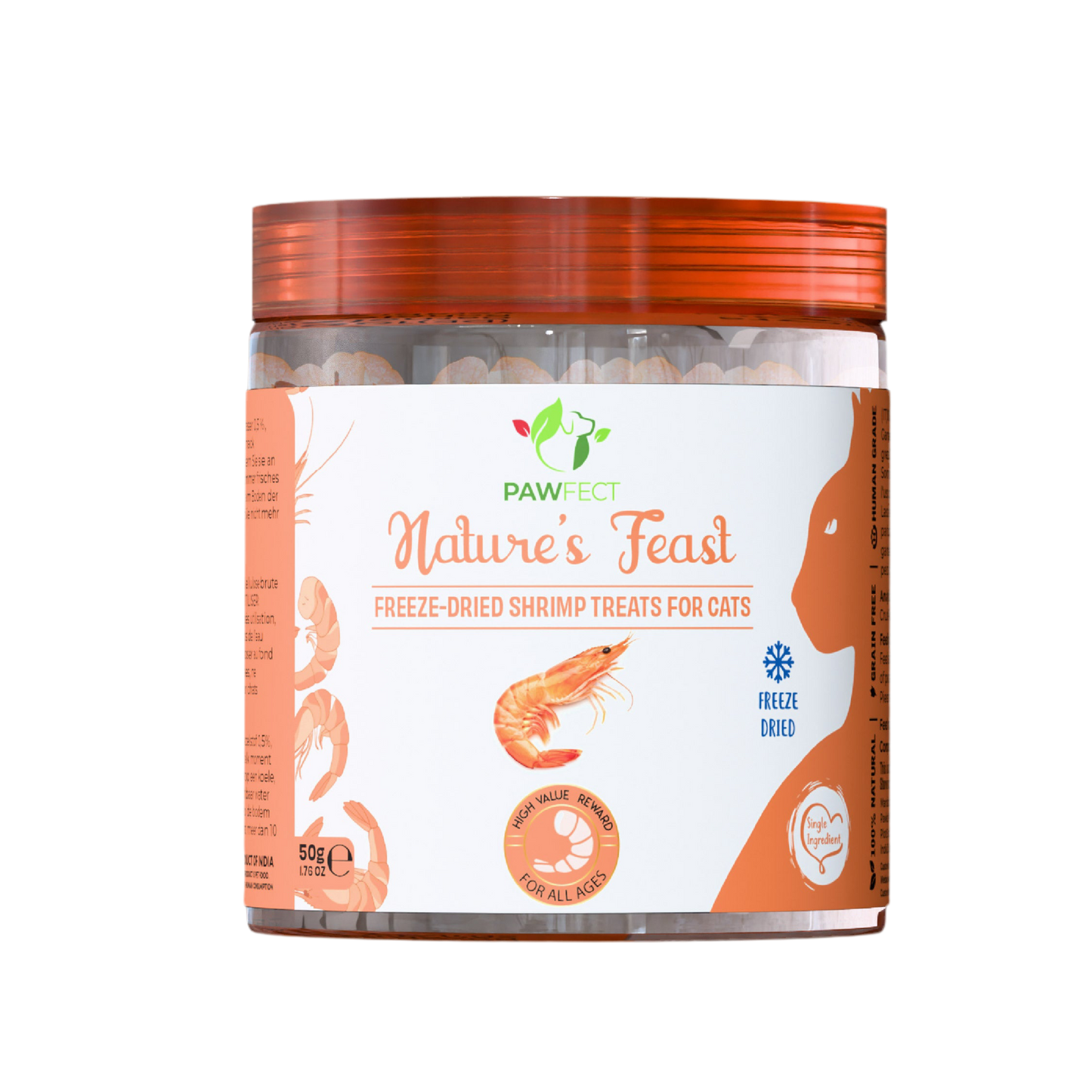 Pawfect | Gambas liofilizadas (50g)