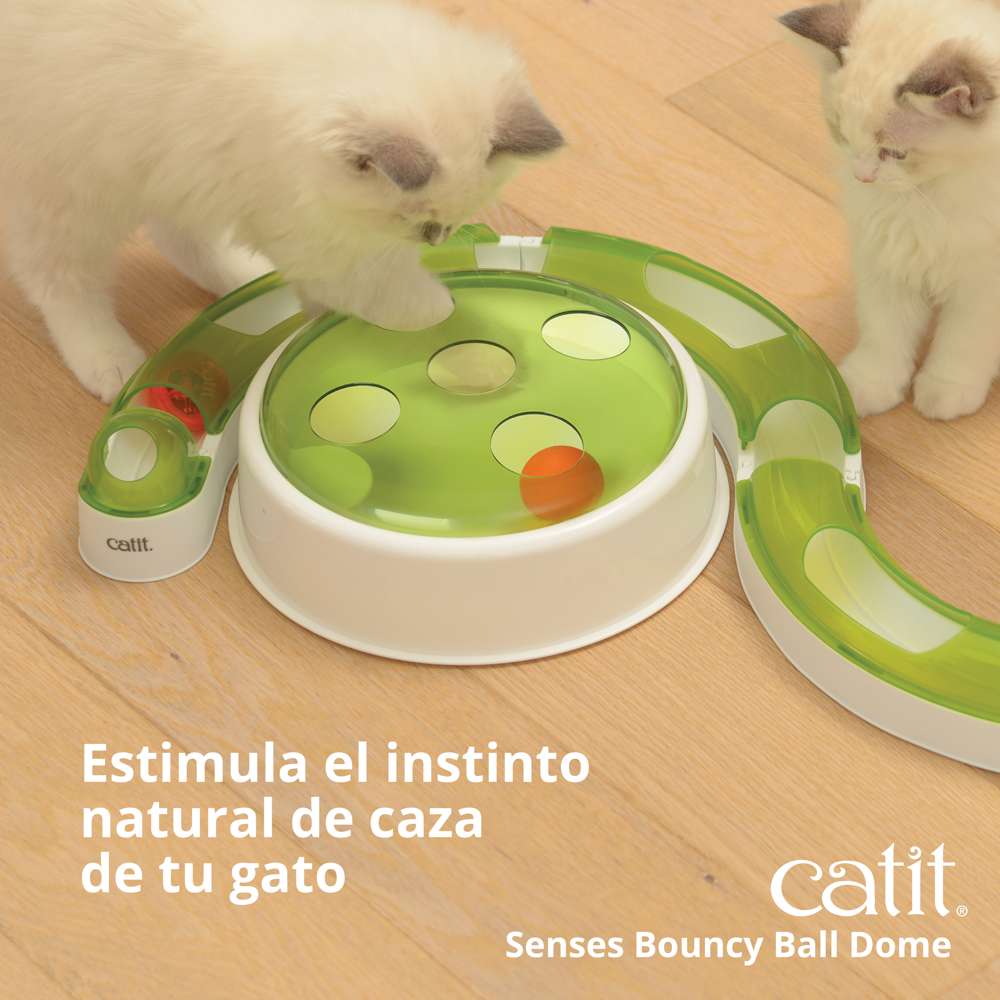 1. Detalle del selector de modos de juego del Catit Senses 2.0 Bouncy Ball Dome