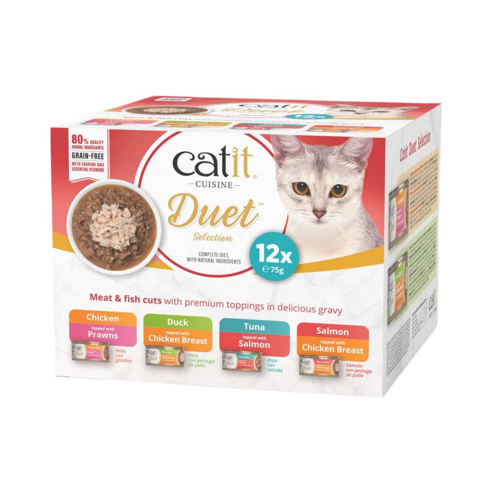 Catit | Cuisine Duet Pack (12x75g)