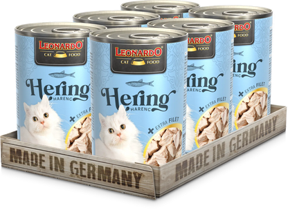 Leonardo | Arenque + Extra Filet (6x400g)