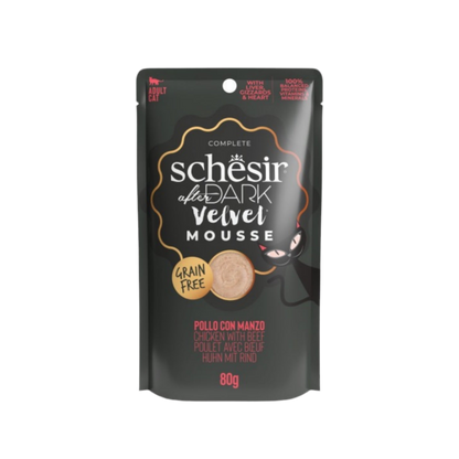 Schesir | After Dark Mousse Pollo con Ternera (80g)