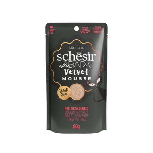 Schesir | After Dark Mousse Pollo con Ternera (80g)