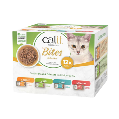 Catit | Cuisine Bites Pack (12x75g)