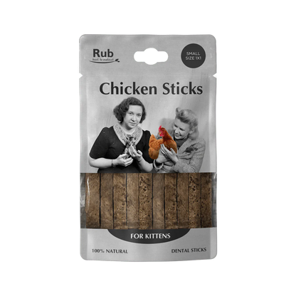 Rub Stick Dental de Pollo para Gatitos 100g - Small Size 1x1