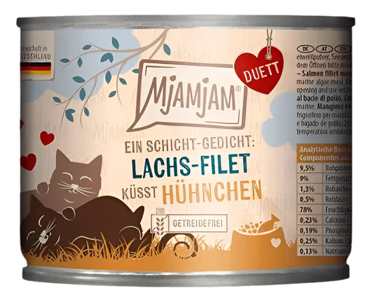 MjAMjAM | Duett Pollo con filetes de Salmón (190g)