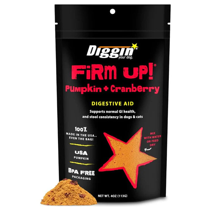 Firm Up Calabaza y Arándanos 113g suplemento digestivo para perros y gatos