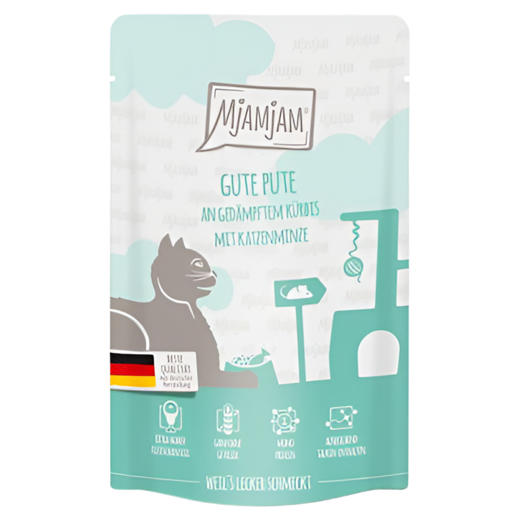 MjaMjaM | Pava rica con calabaza al vapor (125g)