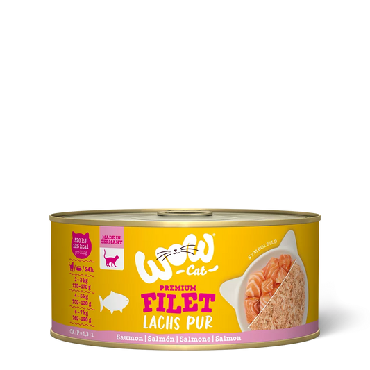 Wow | Cat Filetes de Salmón (70g)