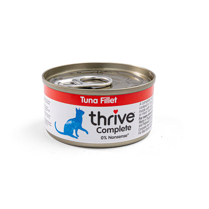 thrive filetes atun gatos comida húmeda