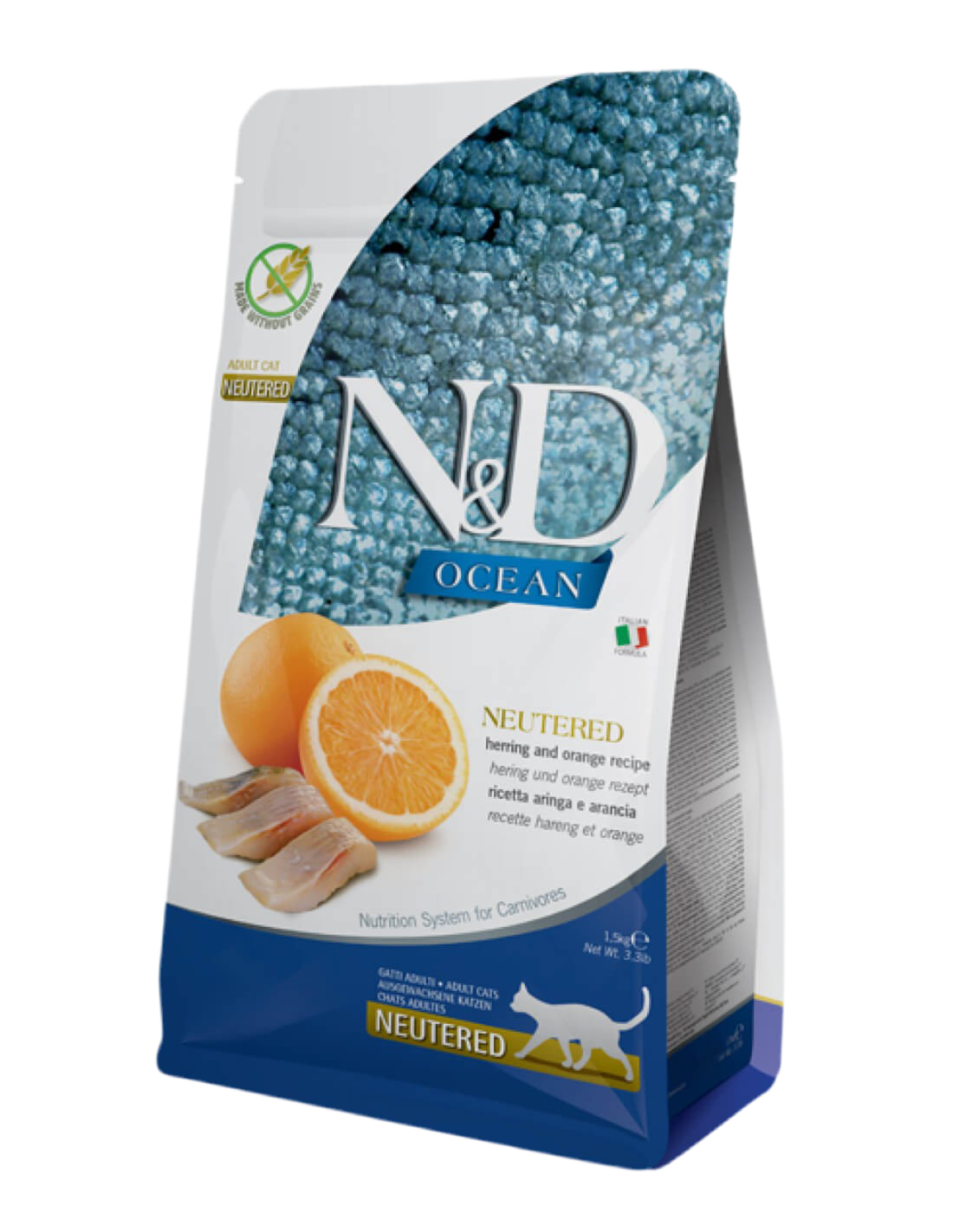 Farmina | N&D Ocean Esterilizados - Arenque y Naranja