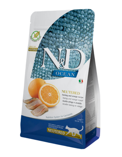 Farmina | N&D Ocean Esterilizados - Arenque y Naranja