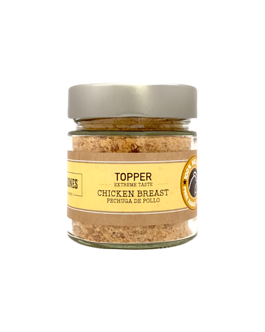 Mr. Bones | Topper de Pechuga de pollo para perros – Complemento natural