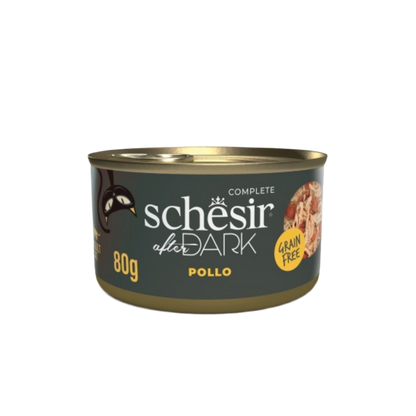 Schesir | After Dark Filetes Pollo en Caldo (80g)