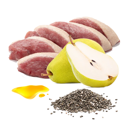 Comida húmeda ecológica para gatos Puro Menú BIO sabor ganso en sobre de 100g