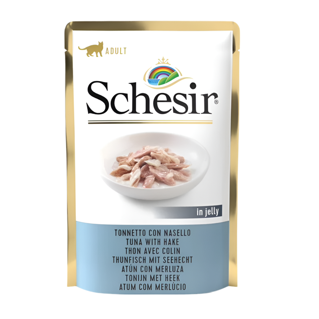 Schesir | Atún con merluza en gelatina (85g)