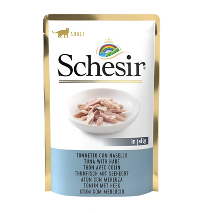 Schesir | Atún con merluza en gelatina (85g)