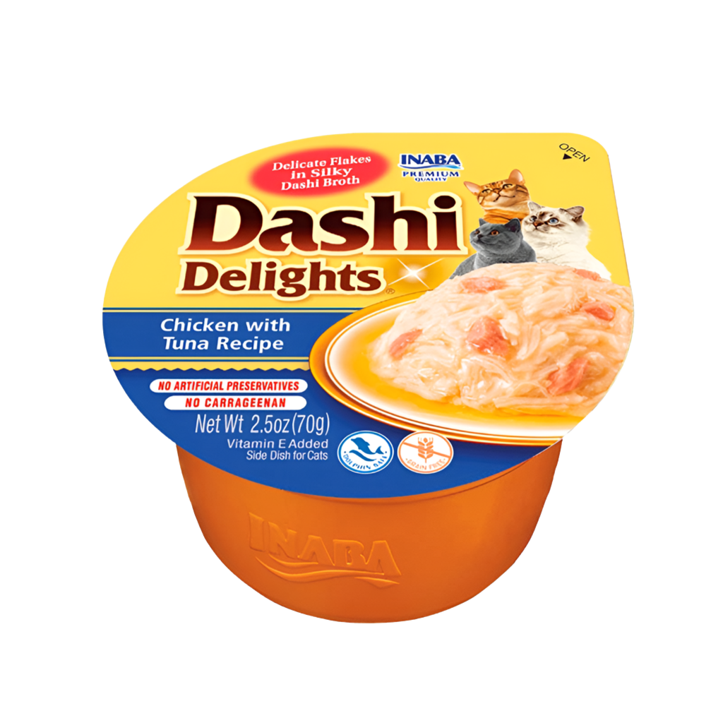 Inaba | Dashi Delights Pollo con Atun (70g)