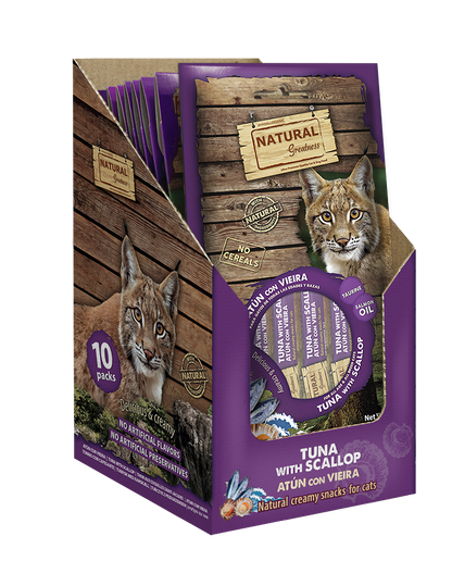 Natural Greatness | DHA cerebral support - Snack liquido de Atún vieira