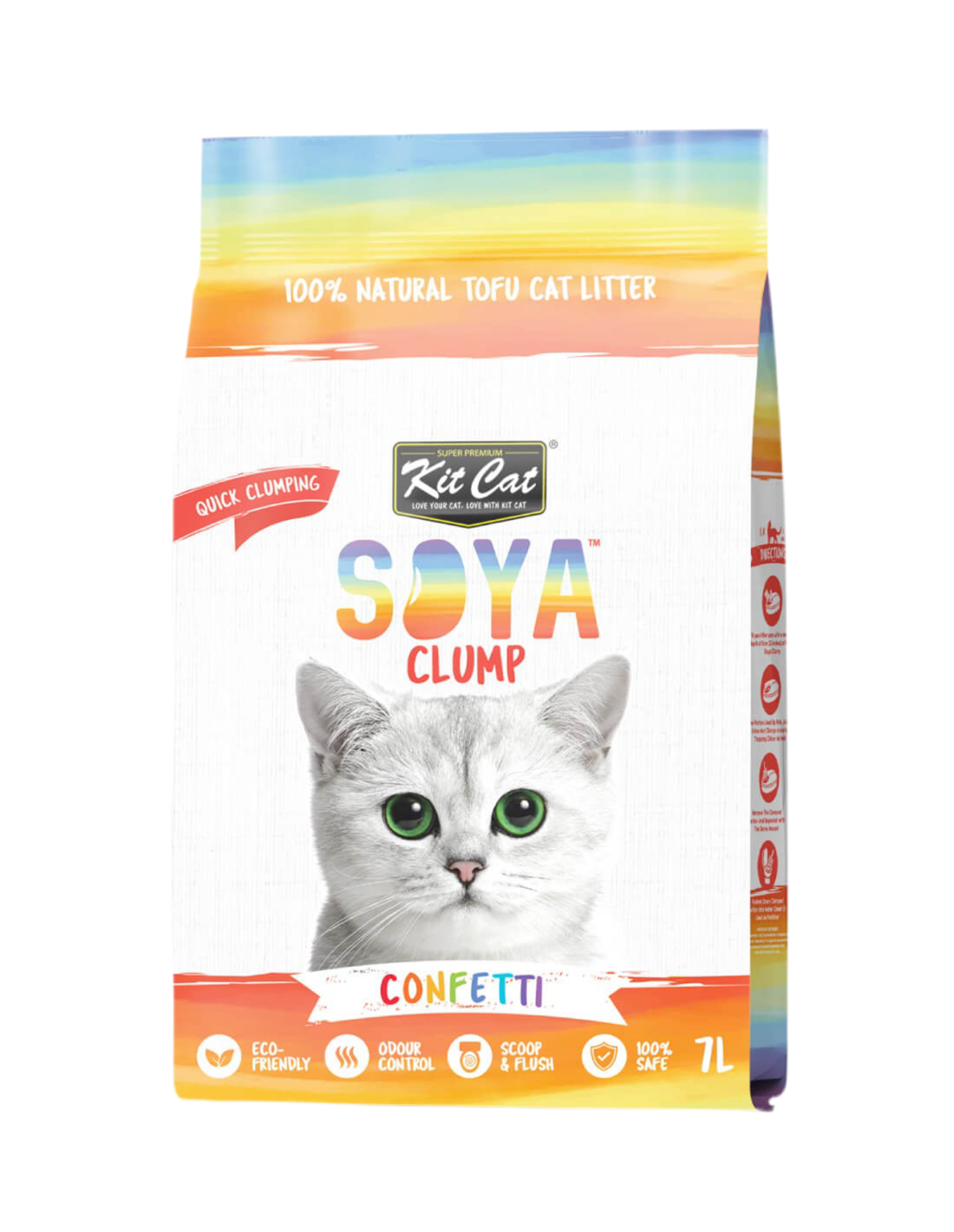 Kit Cat | Soyaclump Confetti (7L)
