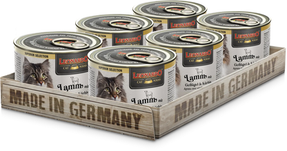 Leonardo | Cordero con ave y calabaza (6x200g)