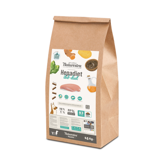 Naturextra | Hepadiet - detox - Pienso en pellets prensado en frío para perros
