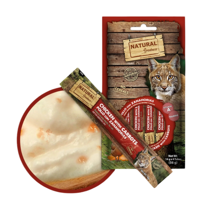 Natural Greatness | Visión support - Snack liquido pollo con zanahorias