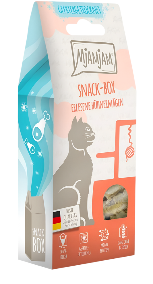 MjaMjaM | Snackbox - Selectos Estómagos de pollo (50g)