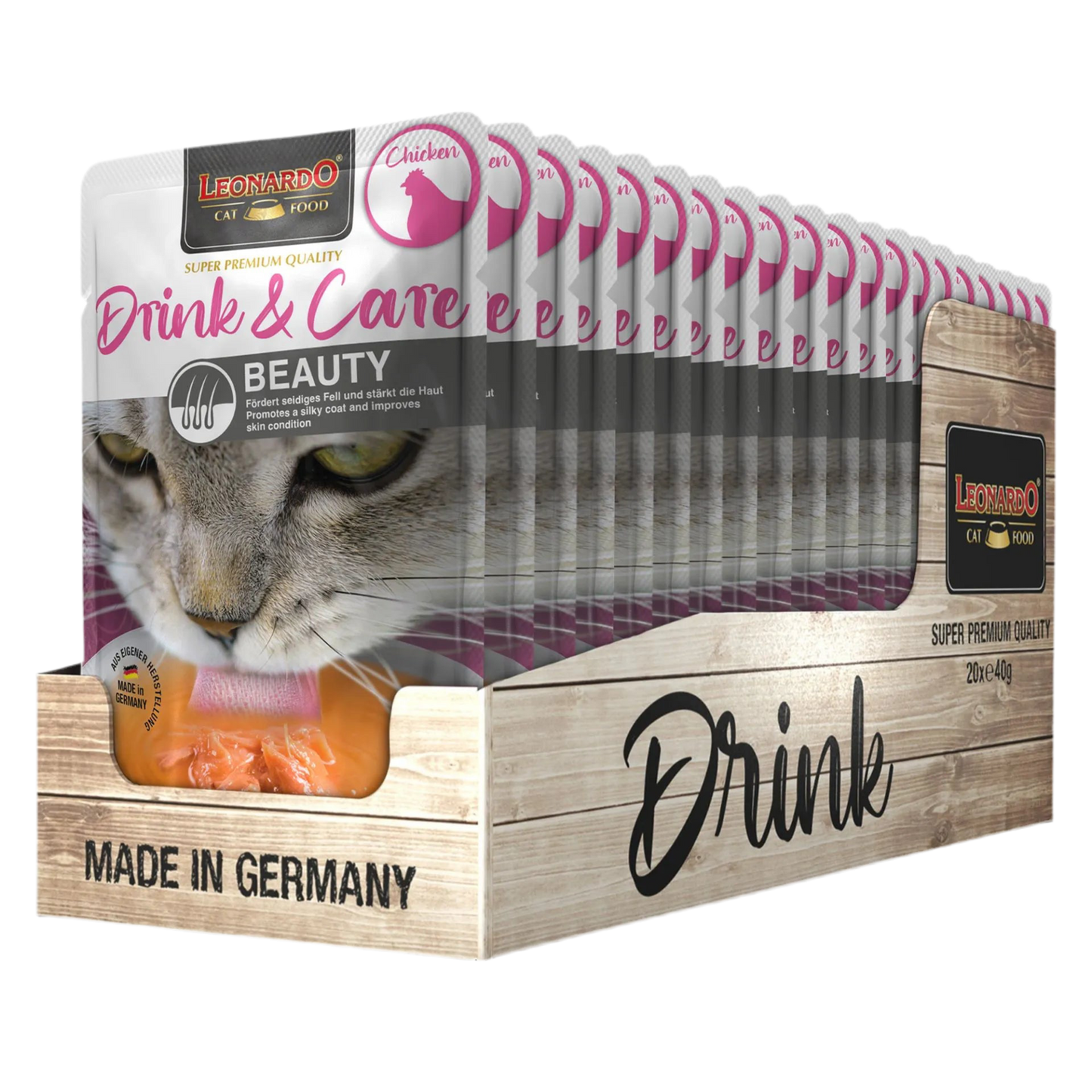 Leonardo | Drink Sopa Beauty - Pollo (20x40g)