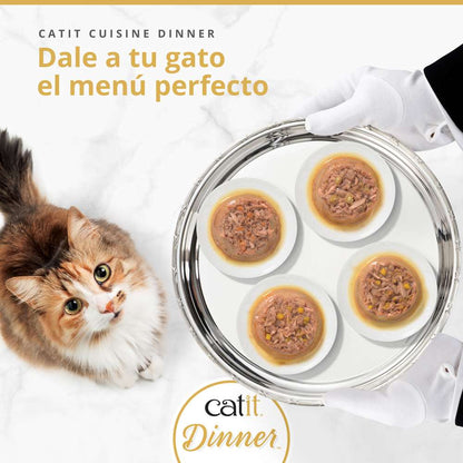Catit | Cuisine Dinner - Pescado con calabaza (75g)