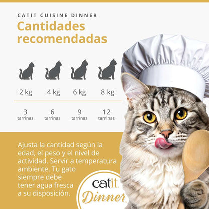 Catit | Cuisine Dinner Pack (12x75g)