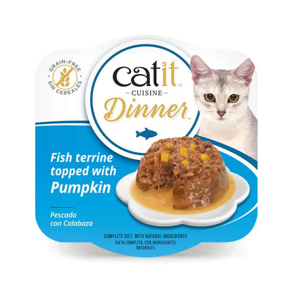 Catit | Cuisine Dinner - Pescado con calabaza (75g)