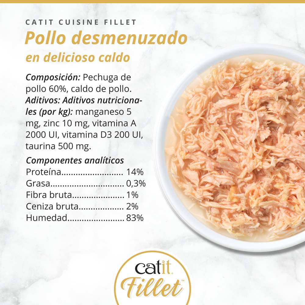 Catit | Cuisine Fillet - Pollo (75g)