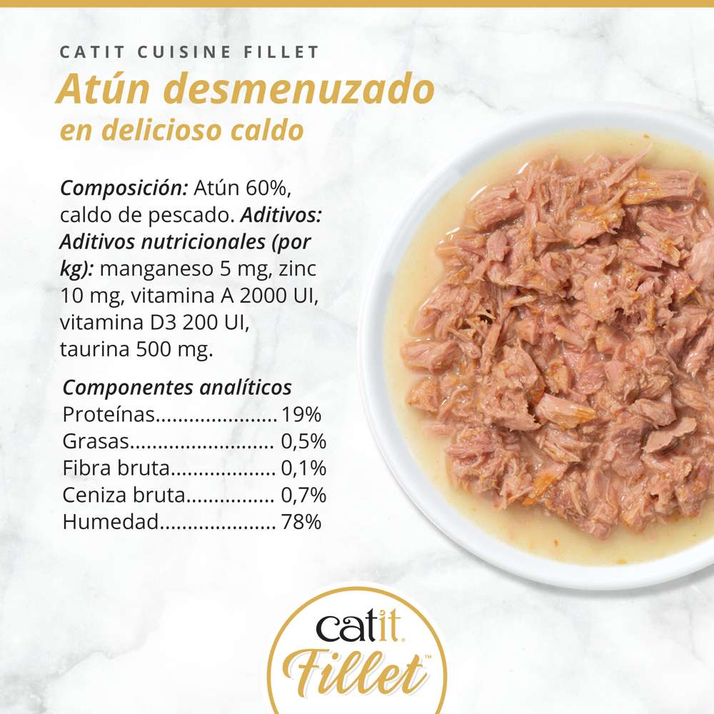 Catit | Cuisine Fillet - Atún (75g)