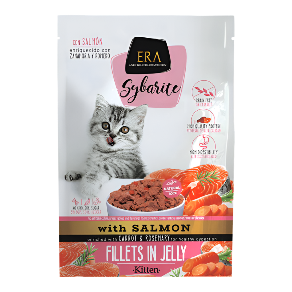 ERA Sybarite | Kitten Salmón , Zanahoria y Romero 85g