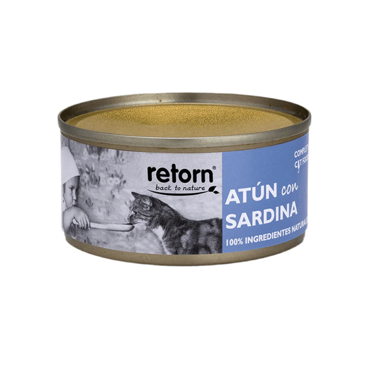Retorn | Atún con sardina (12x80g)