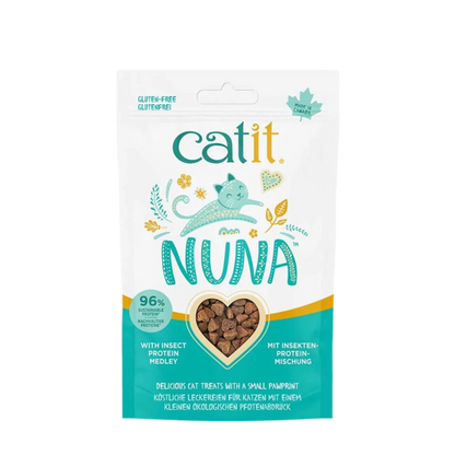 Catit | NUNA Snacks a Base de Proteína de Insecto para Gatos