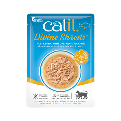 Catit | Sopa para Gatos Catit Divine Shreds - Atun