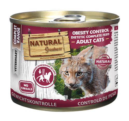 Natural Greatness | Obesity control para gatos (200g)