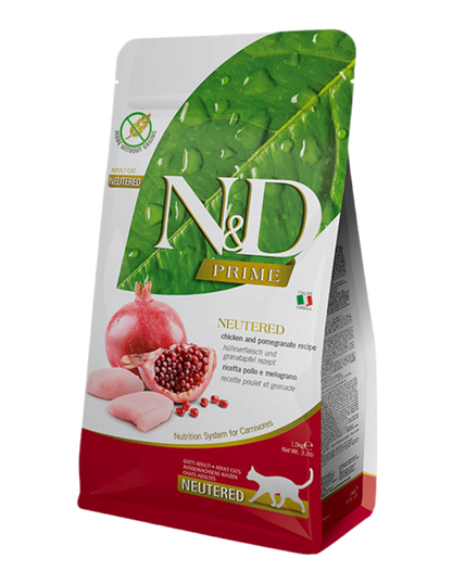Farmina | N&D Prime Esterilizados - Pollo y Granada