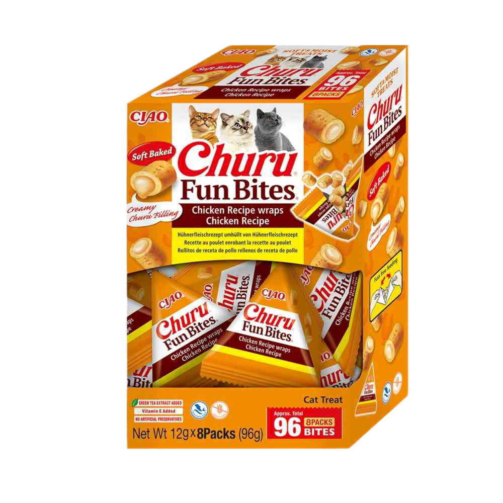 INABA | Churu Fun Bites Pollo (8x12g)