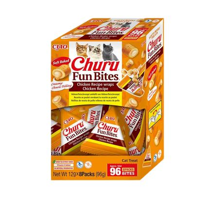 INABA | Churu Fun Bites Pollo (8x12g)