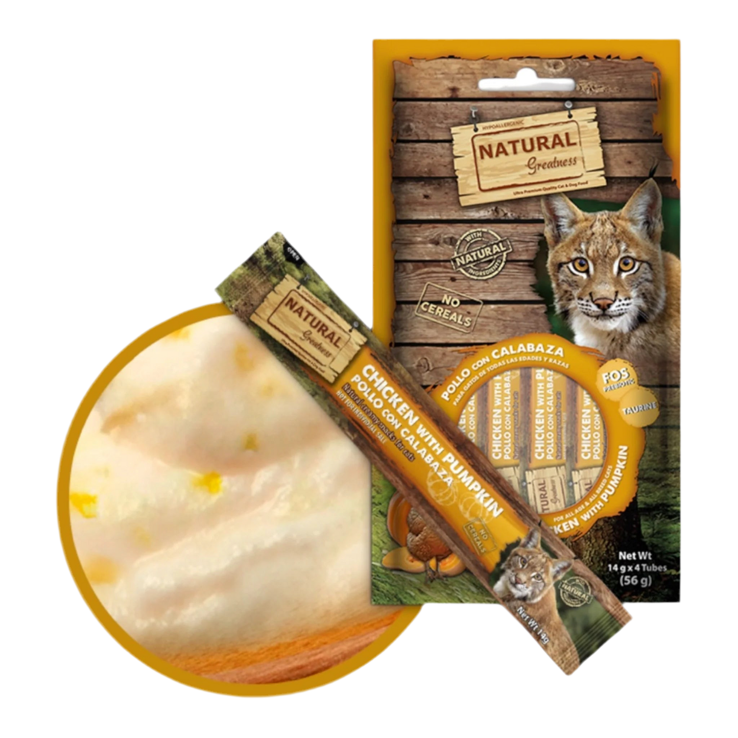 Natural Greatness | Digest support - Snack liquido de pollo con calabaza