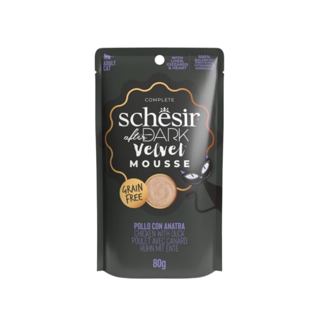 Schesir | After Dark Mousse Pollo con Pato (80g)