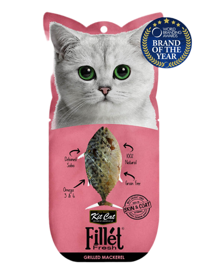 Kit Cat | FilletFresh - Caballa a la parrilla (30g)