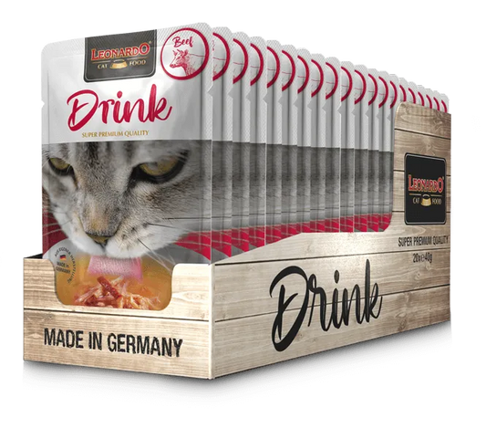 Leonardo | Drink Sopa Ternera (20x40g)