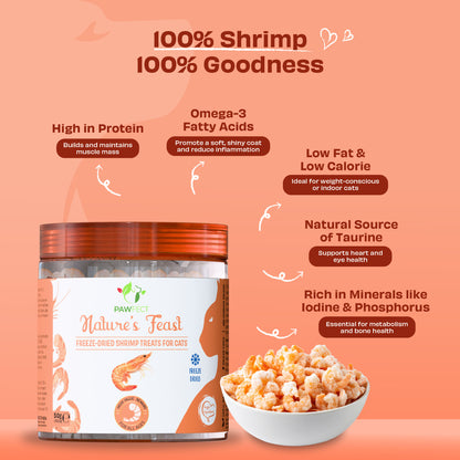 Pawfect | Gambas liofilizadas (50g)