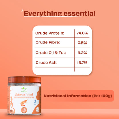 Pawfect | Gambas liofilizadas (50g)