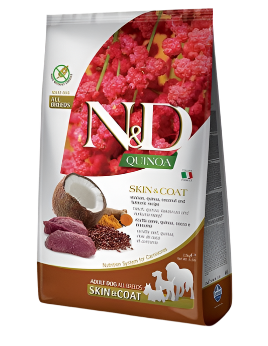 Farmina | N&D Quinoa Puppy - Skin&Coat Venado y Coco