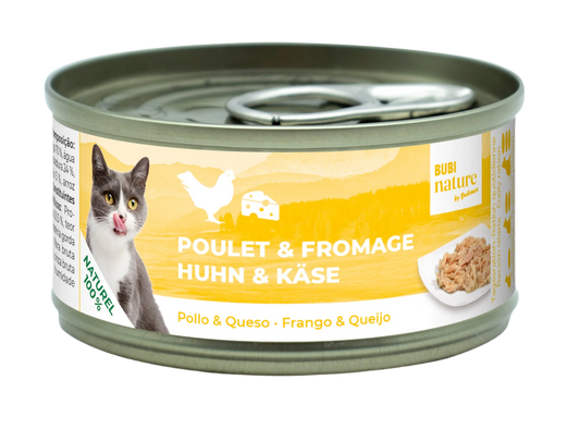 Bubi Nature | Pollo con queso (12x70g)