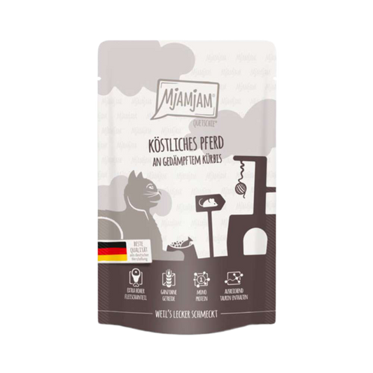 MjaMjam | Caballo con calabaza al vapor (125g)